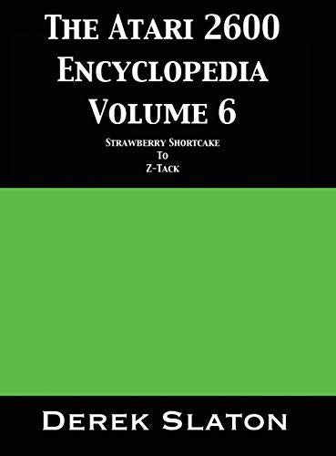 Slaton - Atari 2600 Encyclopedia Volume 6 - New hardback or cased book