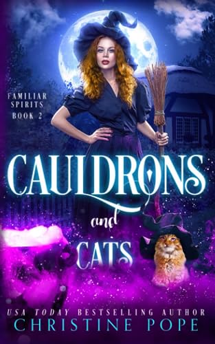 Pop - Cauldrons and Cats  A Witchy Cozy Paranormal Mystery - New paper