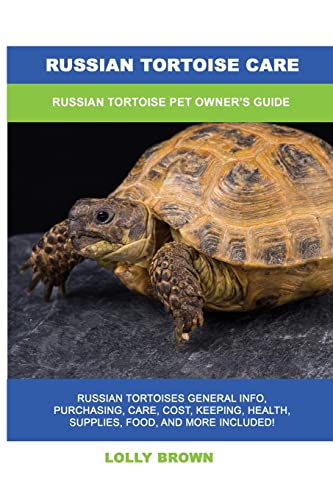 Brown - Russian Tortoise Care: Russian Tortoise Pet Owner's Guide - pa