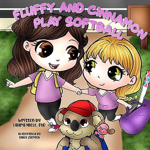 Miel - Fluffy and Cinnamon Play Softball - New paperback or softback