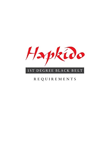 deschi - Hapkido  1st Degree Black Belt Requirements - New paperback o
