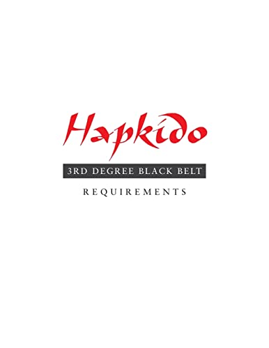 deschi - Hapkido  3rd Degree Black Belt Requirements - New paperback o