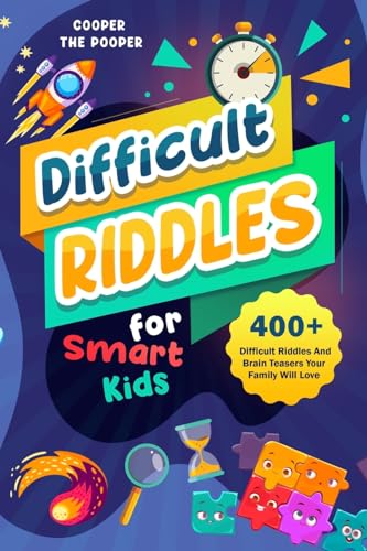 Pooper - Difficult Riddles for Smart Kids: 400+ Difficult Riddles and