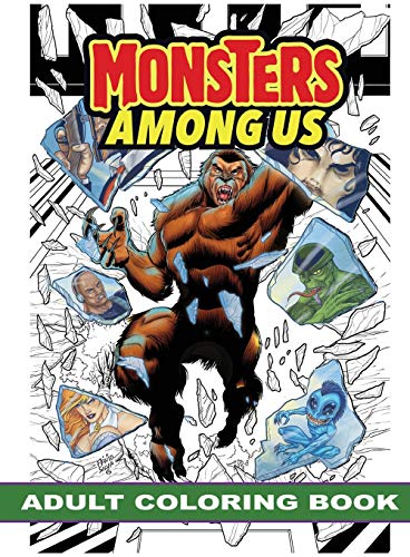 Shayd - Monsters Among Us: Adult Coloring Book - New paperback or soft