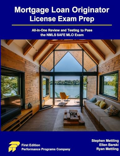 Mettling - Mortgage Loan Originator License Exam Prep: All-in-One Revi