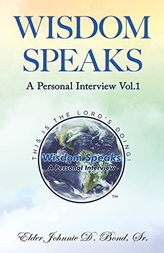 Bond - Wisom Speaks: A Personal Interview Vol. 1 - New paperback or so