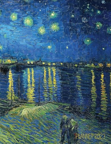 Press - Van Gogh Art Planner 2023: Starry Night Over the Rhone Organiz