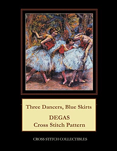 Georg - Three Dancers, Blue Skirts  Degas  Pattern - New paperback or