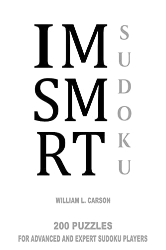 Carson - IMSMRT Sudoku - New paperback or softback