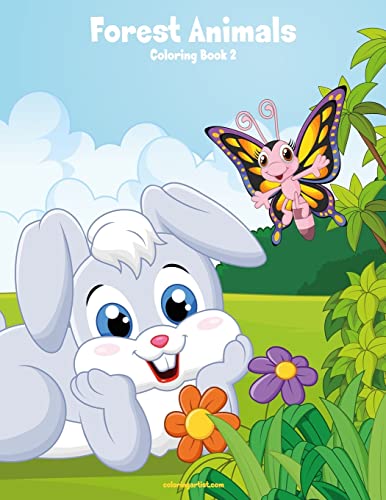Snels - Forest Animals Coloring Book 2 - New paperback or softback
