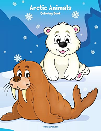 Snels - Arctic Animals Coloring Book 1 - New paperback or softback