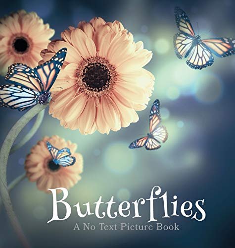 Happiness - Butterflies, A No Text Picture Book: A Calming Gift for Al