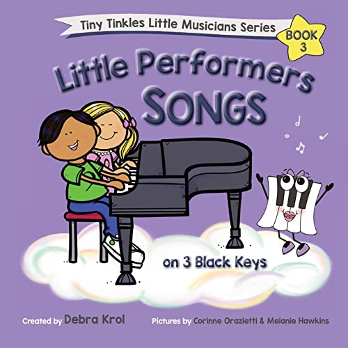 Krol - Little Performers Book 3 Songs on 3 Black Keys - New paperback