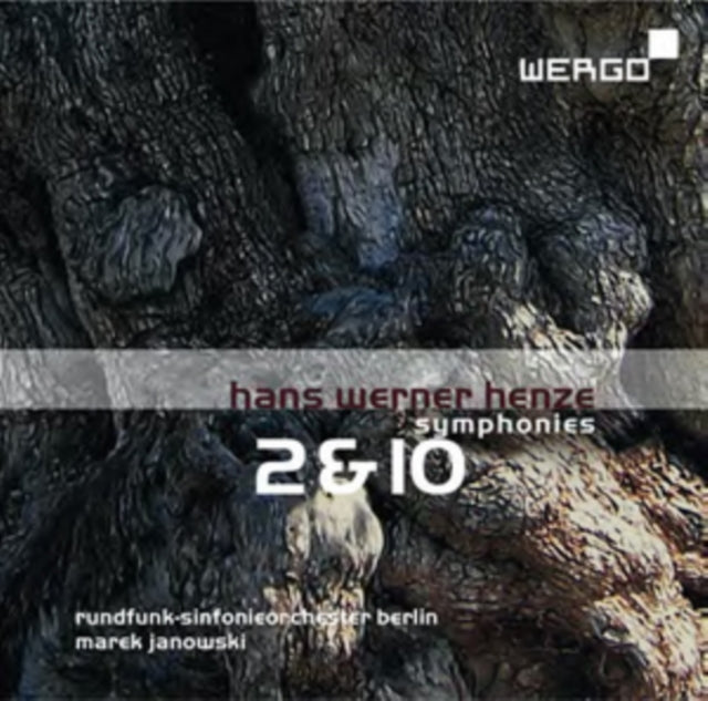 JANOWSKI/RSO BERLIN - HENZE:SINFONIEN NOS 2 & 10 - CD