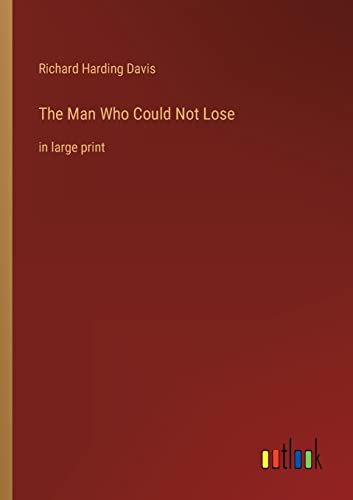 Davis - Man Who Could Not Lose:in large print - New paperback or softb