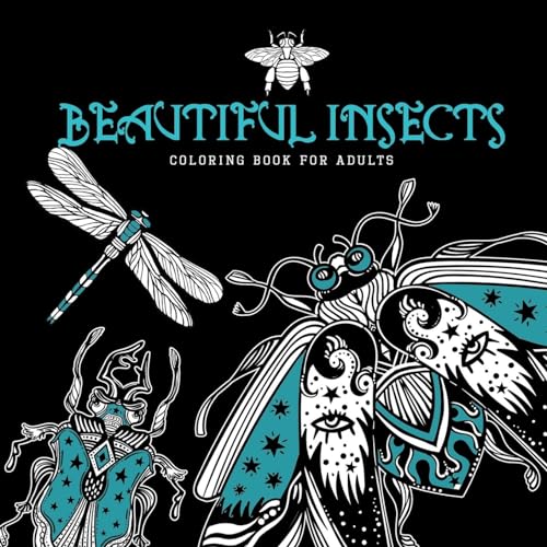 Publishing - Beautiful Insects Coloring Book for Adults: Beetles Color