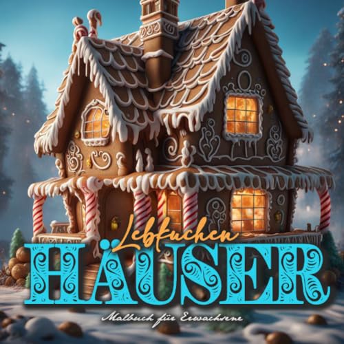 Publishing - Gingerbread Houses Coloring Book for Adults: Gingerbread