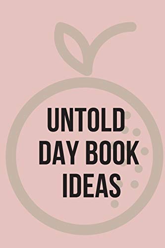 Jameslak - Untold Day Book Ideas.This amazing diary offers the perfect
