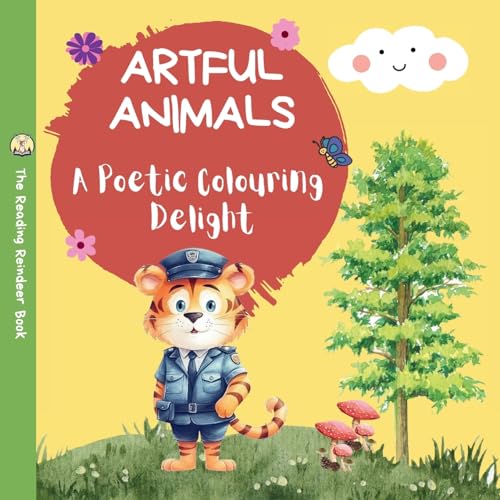 Shukla - Artful animals: A Poetic Colouring Delight - New paperback or