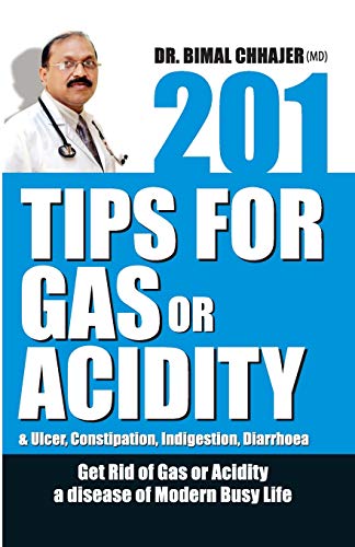 Dr.Chhajer - 201 Tips for Gas or Acidity - New paperback or softback