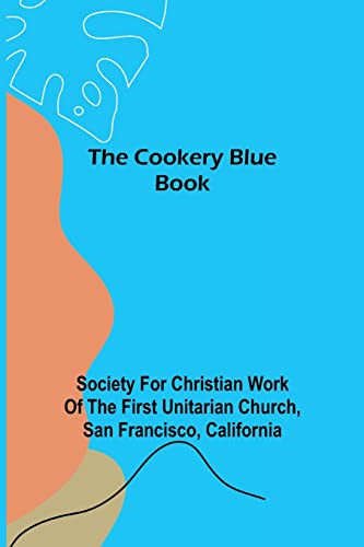 for Christian Work o - Cookery Blue Book - New paperback or softback