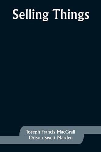 Marden - Selling Things - New paperback or softback