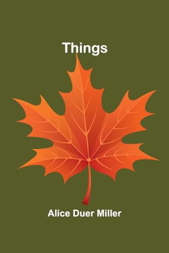 Miller - Things - New paperback or softback