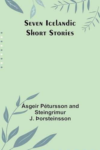 ?orsteinsson - Seven Icelandic Short Stories - New paperback or softba