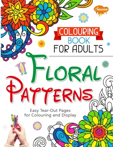 Publications Editori - Colouring Book for Adults Floral Patterns - New