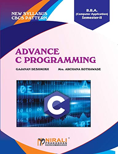 Mr. Deshmuk - ADVANCE C PROGRAMMING - New paperback or softback