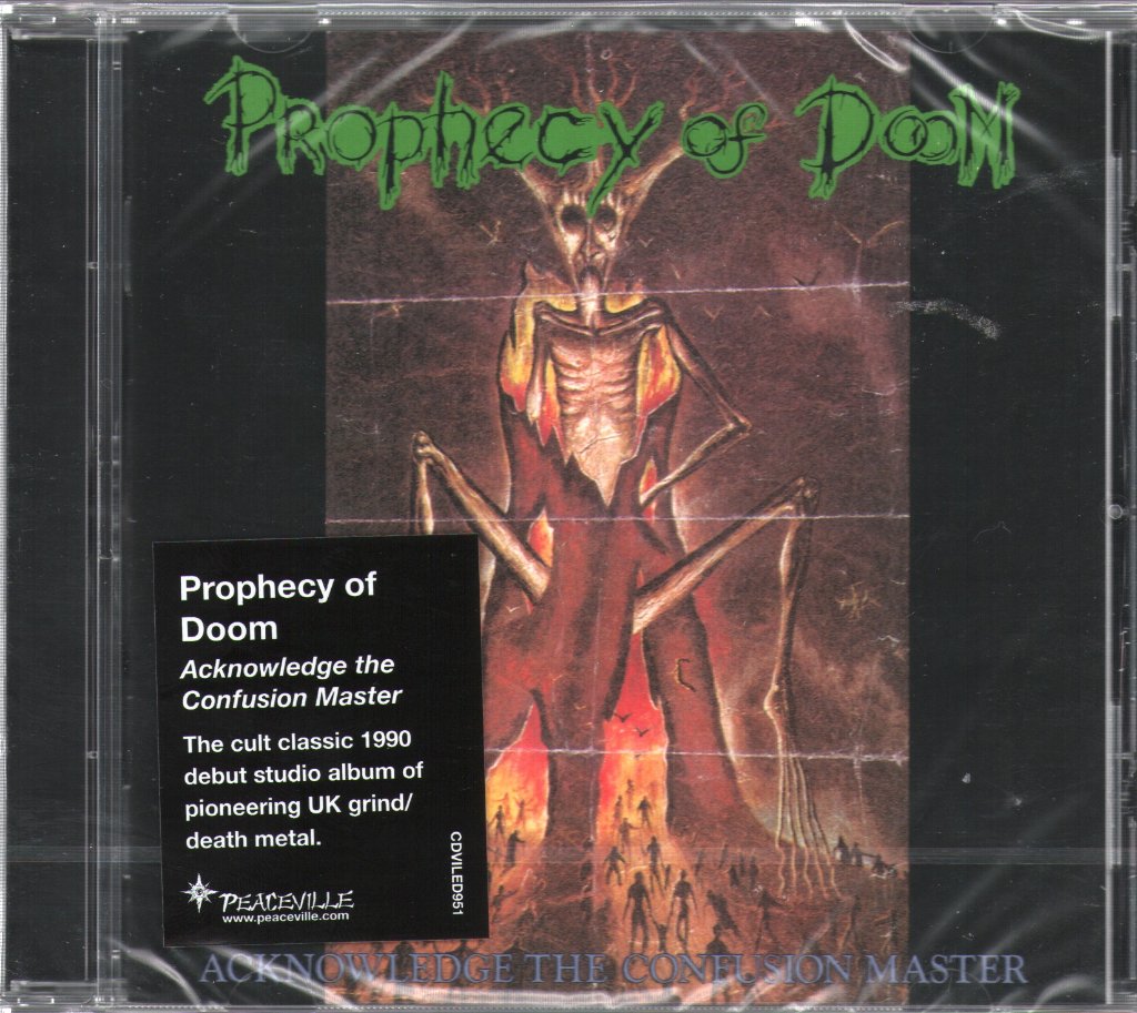 PROPHECY OF DOOM - ACKNOWLEDGE THE CONFUSION MASTER - CD