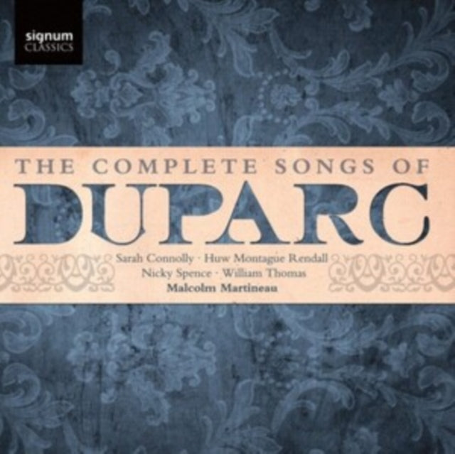 SARAH CONNOLLY - COMPLETE SONGS OF DUPARC - CD ALBUM