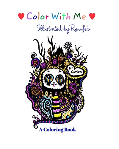 Remifeb - Color with me: Coloring Book - New paperback or softback