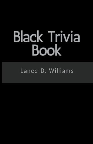 Williams - Black Trivia Book - New paperback or softback