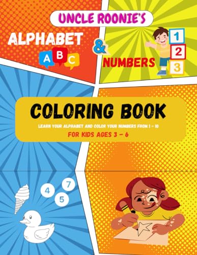 Herbs - Uncle Roonie's Alphabet (ABC) & Numbers (123) Coloring Book: 2
