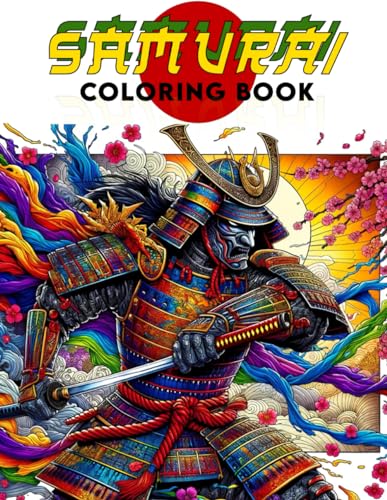 Allen Art - Samurai Coloring Book: Where Every Page Embodies the Valor