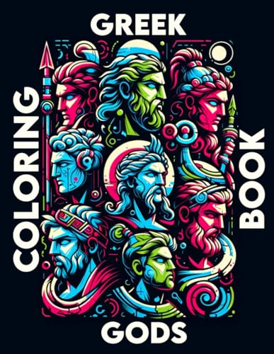 urner Art - Greek Gods Coloring Book: Where Each Page Holds the Spirit