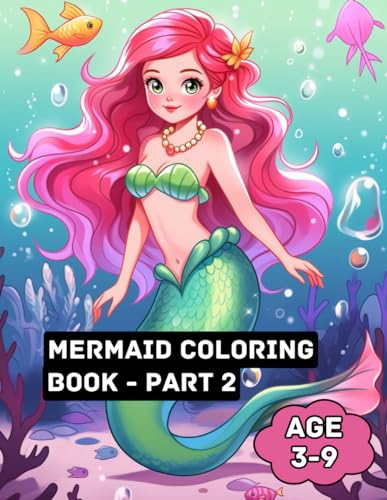 Gohar - Mermaid Coloring Book - Part 2: Mermaid Wonders: A Magical Col