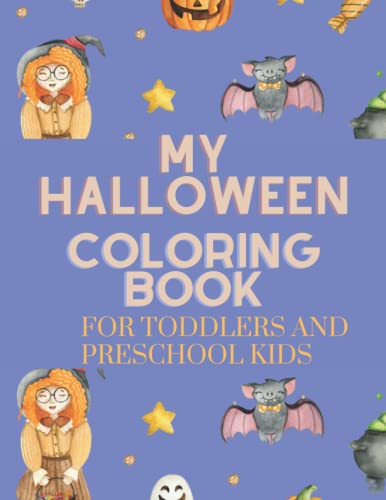 Publishing - My Halloween Coloring Book  Coloring Book For Toddlers an