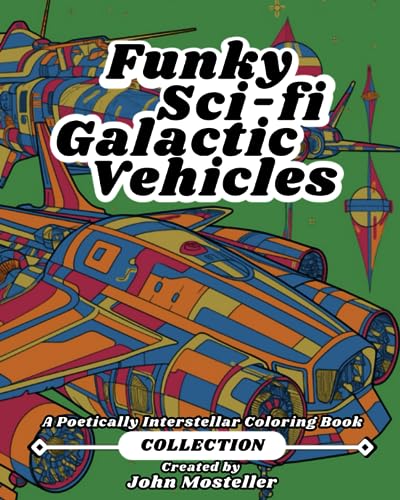 De Santiago - Funky Sci-fi Galactic Vehicles  The Collection - New pap