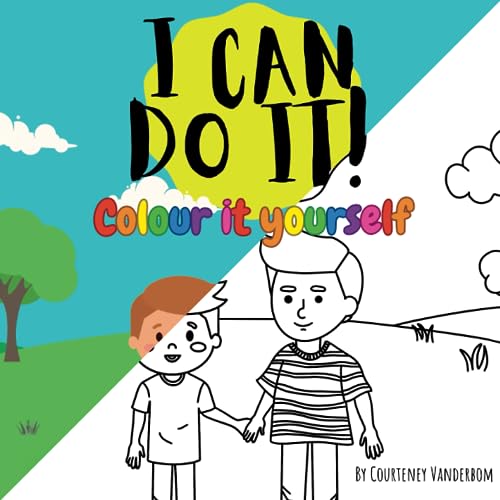 Vanderbom - I Can Do It! - Colour It Yourself. - New paperback or soft