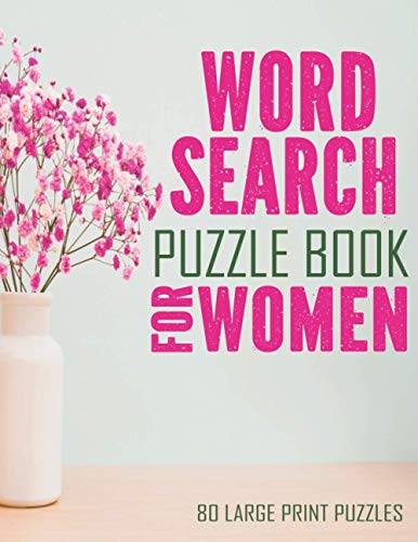 Holloway - Word Search Puzzle Book For Women  Large Print Word Search