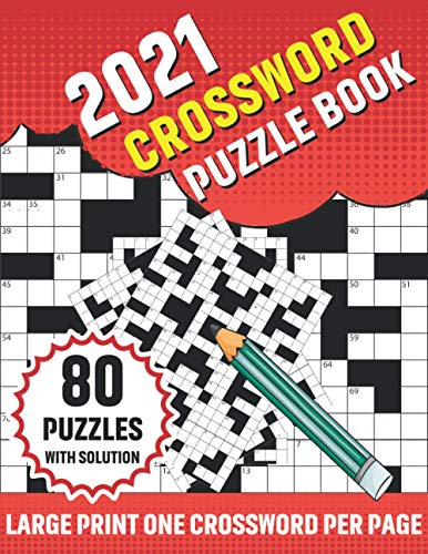 Publication - 2021 Crossword Puzzle Book  Adults 2021 Crossword Puzzle
