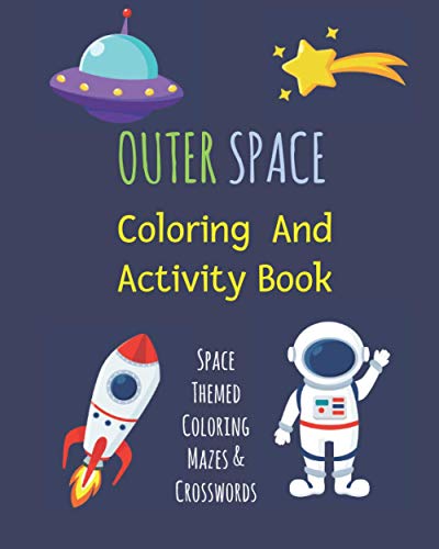 Journals - Outer Space Coloring & Activity Book  Fantastic Outer Space