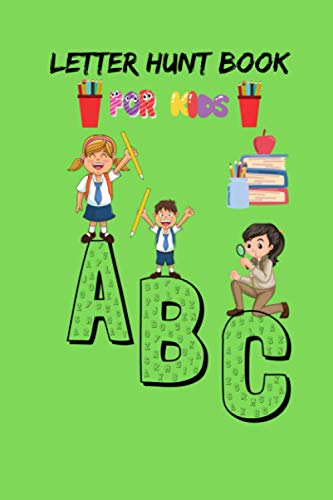 Sabur - Letter Hunt Book For Kids A B C  This Amazing Cute Activity Bo