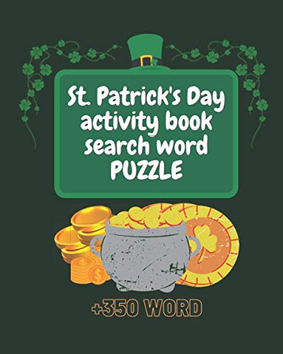 bookloft - St. Patrick's Day  book search word puzzle  More than 350 f