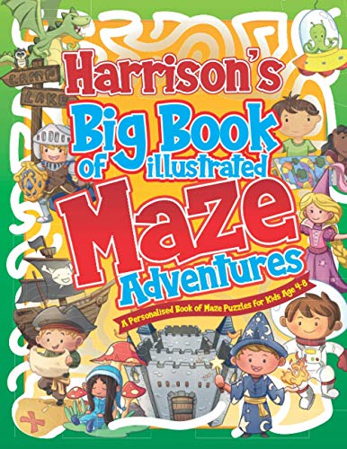 Pubishing - Harrison's Big Book of Illustrated Maze Adventures  A Pers