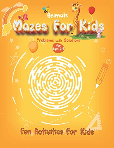 Melody - Animals Mazes For Kids for ages 4-6 Fun Activities For Kids