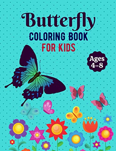 Dill - Butterflies Coloring Book For Kids  50 Amazing Beautiful Butter