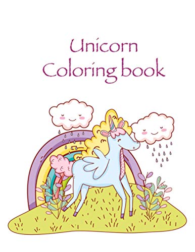 Elizabeth McDonald - Unicorn Coloring book   Cute Coloring Book - 100